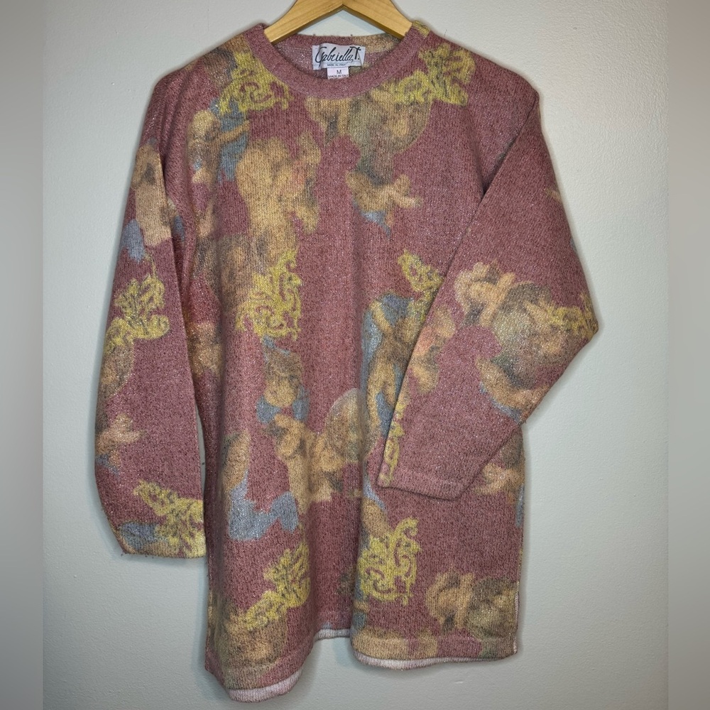 Gabriella T Made in‎ Italy Lambswool Angora Sweater Medium